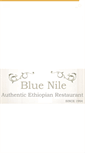 Mobile Screenshot of bluenilerestaurant.com